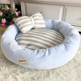 Plush dog cat pet kennel - Minihomy