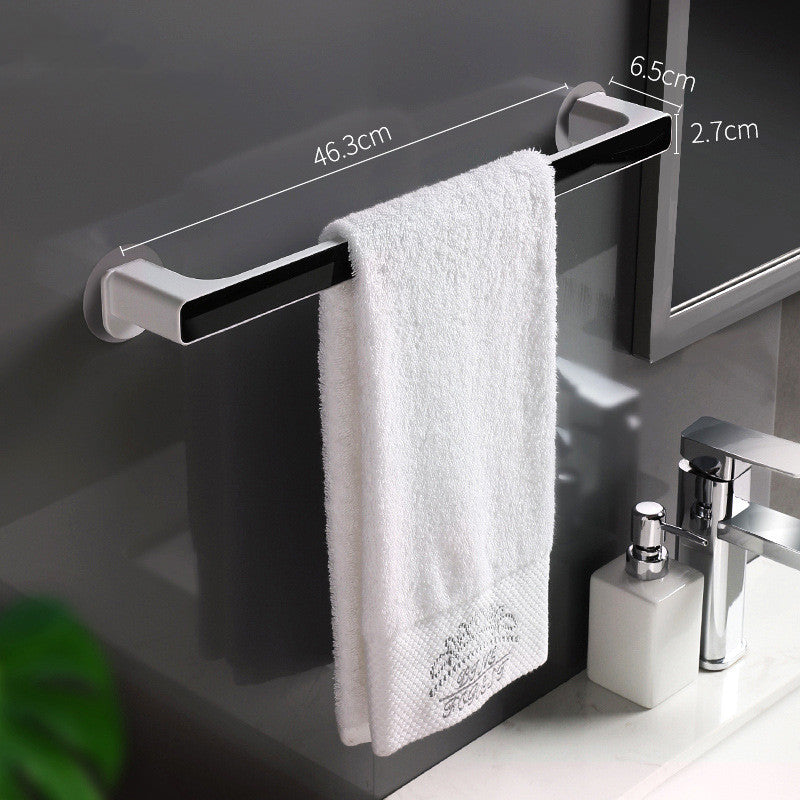 Towel Rack Free Punching Toilet Bathroom Suction Cup Towel Rack