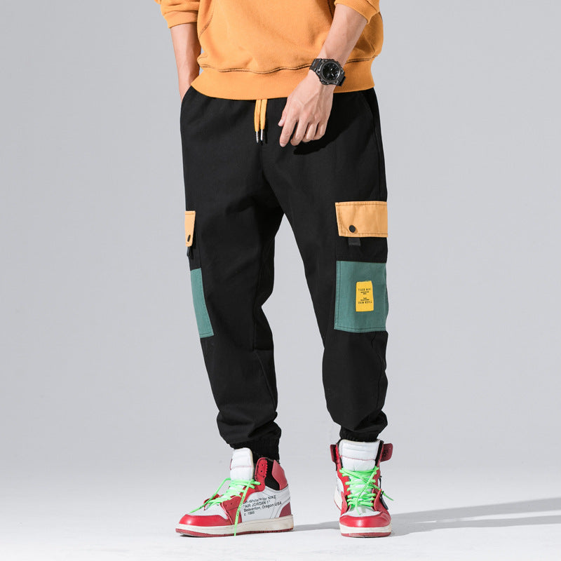 Multi-Pocket Hip Hop Cargo Pants - Minihomy