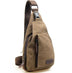 Leisure men's small boobs sports canvas multi-function outdoor slanting shoulder bag - Minihomy