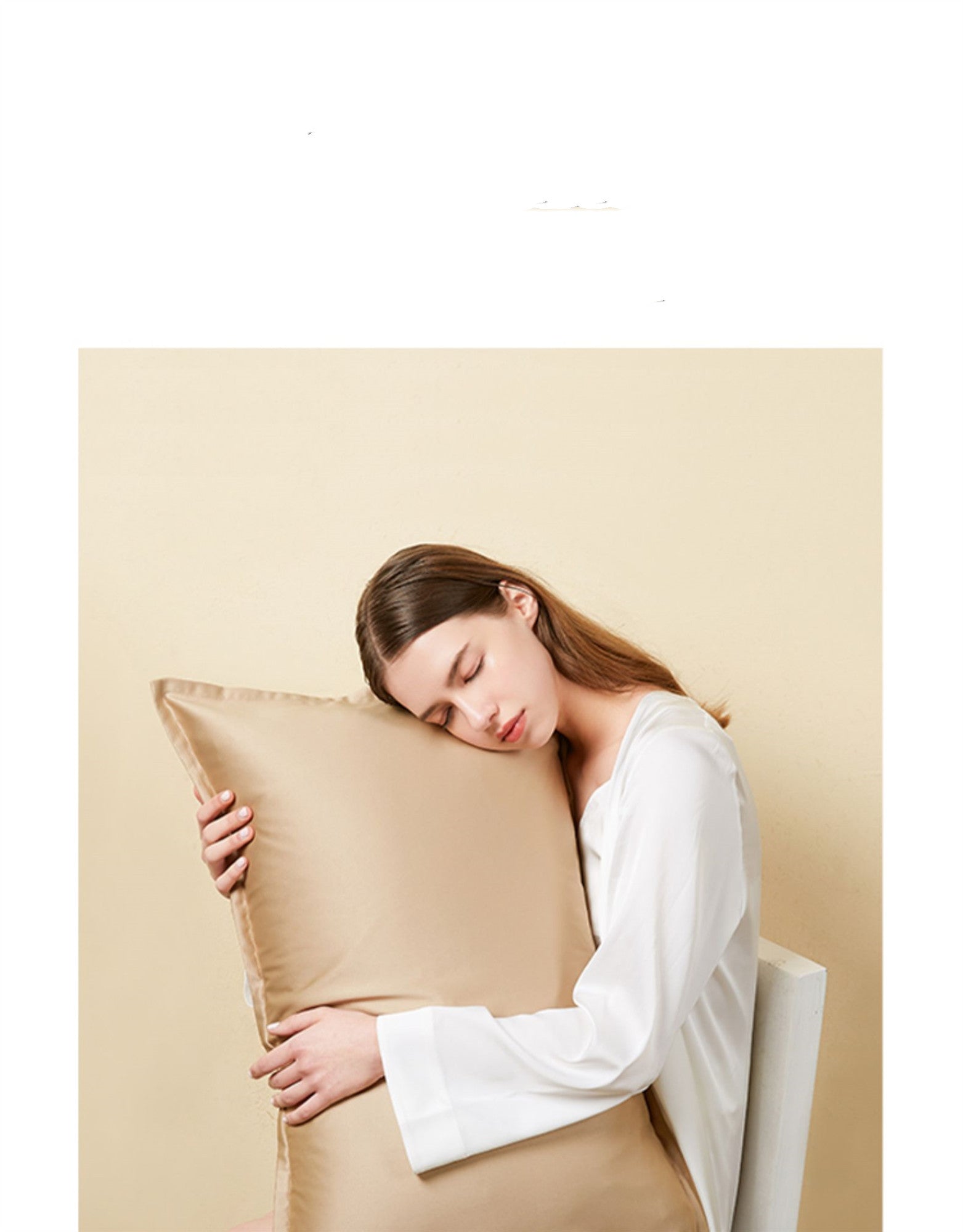 Copper ion beauty pillowcase solid color pillow set - Minihomy