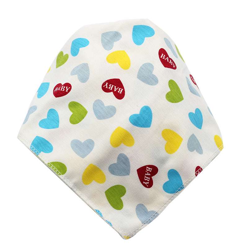 Baby Bibs Waterproof Triangle Cotton Cartoon Child Baberos Bandana Bibs - Minihomy