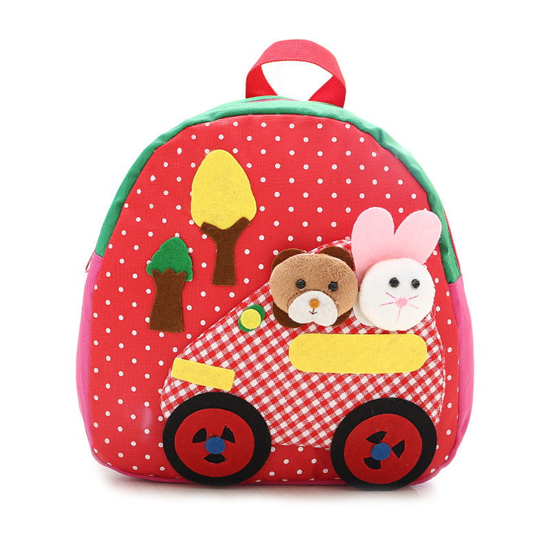 Kindergarten Shoulder adorable backpack children's schoolbag - Minihomy