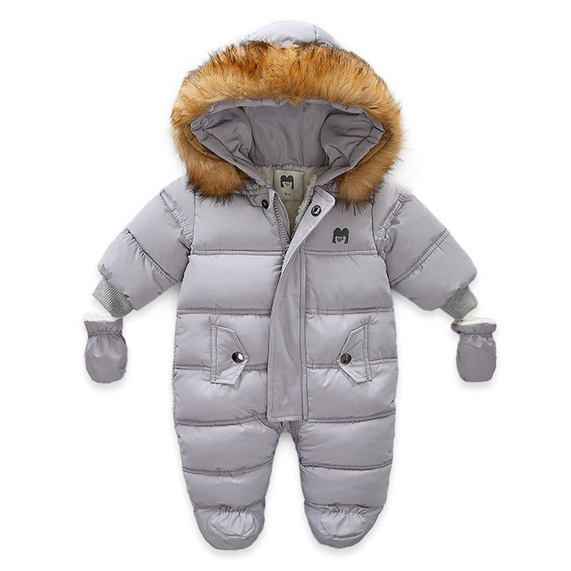 Baby Kids Jumpsuit Jacket with Gloves - Minihomy