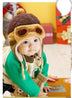 Cool Baby Hats Boys Girls Pilot Aviator Hat Winter Cotton Warm Ear Cap - Minihomy