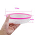 Universal Vacuum Air-tight Food Sealer Container Plate Platter Lid Cover Topper Dome, Stackable, Safe for Microwave