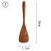 Natural Wood Tableware Spoon Ladle Turner Long Rice Colander Soup Skimmer - Minihomy