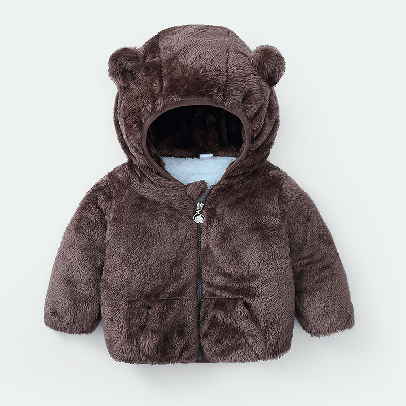 Baby winter padded jacket cotton jacket - Minihomy