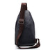 Leather Chest Bag Shoulder Messenger Bag - Minihomy