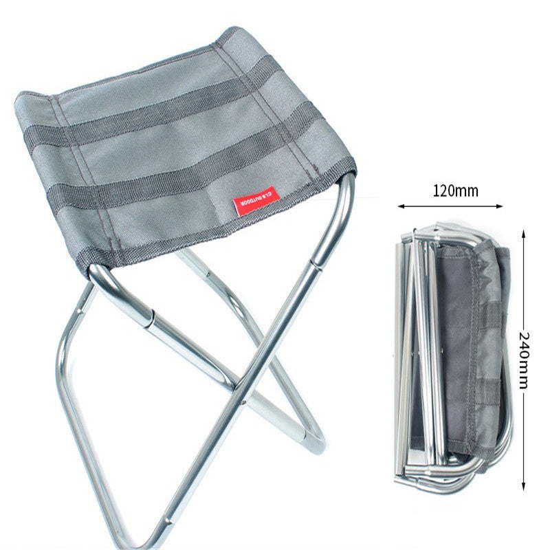 Aluminum Alloy Outdoor Folding Chair - Minihomy