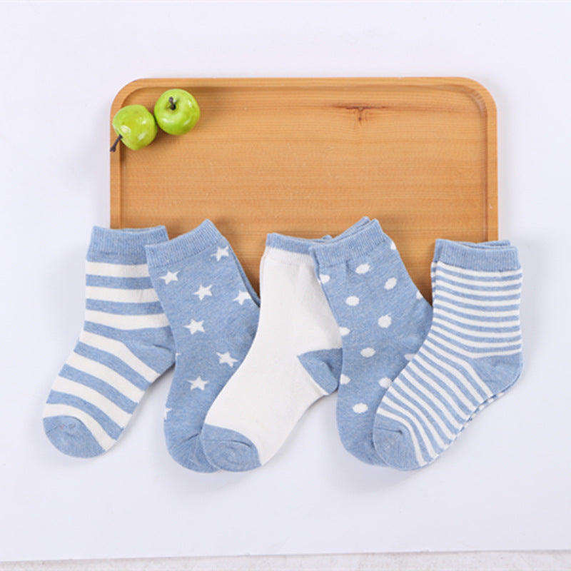 0-6 Y Kids Soft Cotton Socks Boy Girl Baby Cartoon baby socks - Minihomy