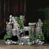 Fish tank resin castle decoration - Minihomy