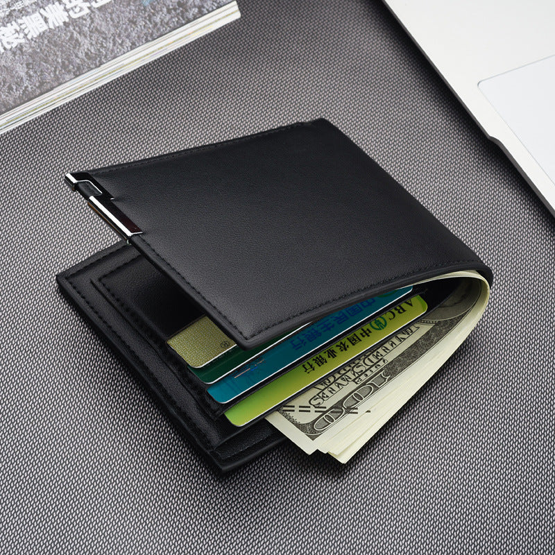 Men's wallets men's business Money Wallet Business Card Case - Minihomy