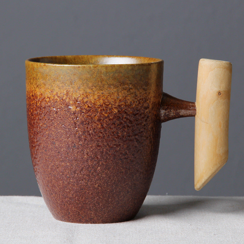 Japanese-style Vintage Ceramic Coffee Mug - Minihomy