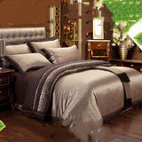 Ice Silk Jacquard High-end Linen And Cotton Bedding Set - Minihomy