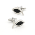 Cartoon Pictograms Little Black Fish Cufflinks Cufflinks - Minihomy