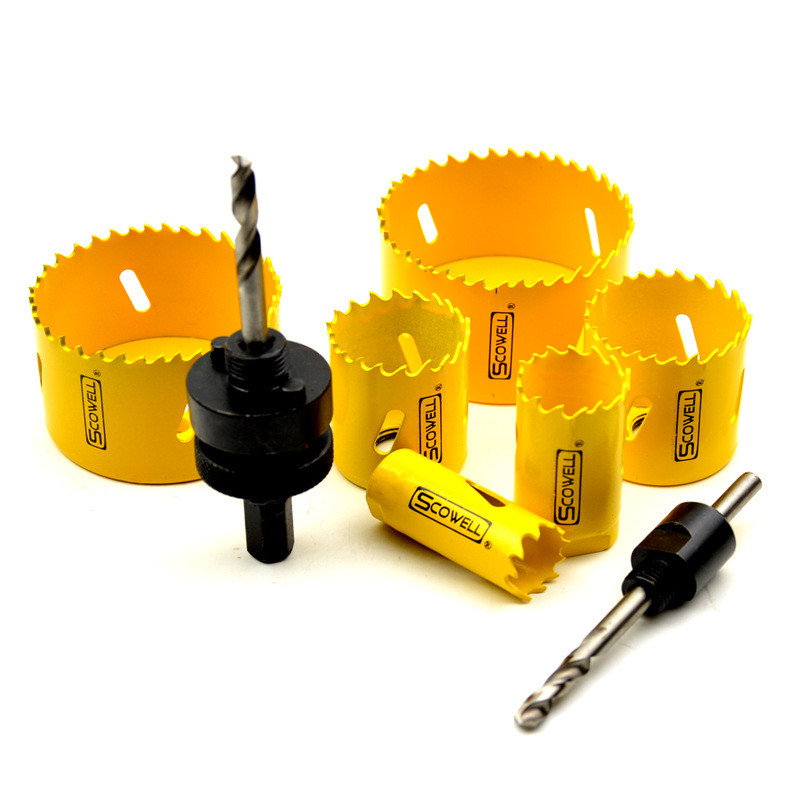 Bimetal M3 Hole Opener Set Hole Saw - Minihomy