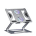 Foldable Laptop Table Stand With Double Cooling Fan - Minihomy