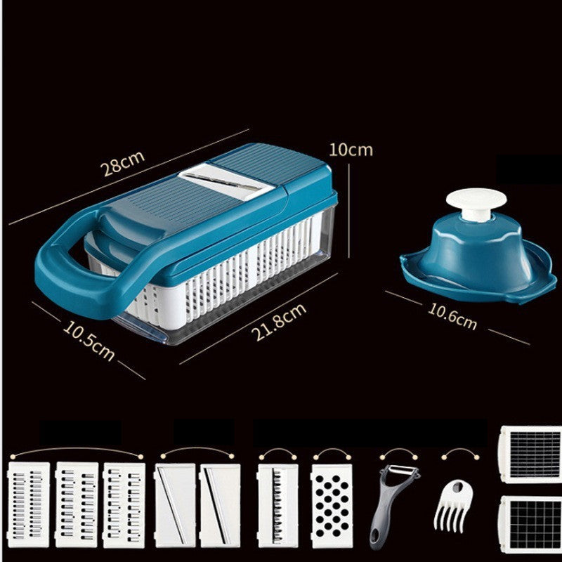 Hand-crank Vegetable Cutting Press Grater Slicer - Minihomy