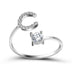 Adjustable 26 Initial Letter Ring Fashion Jewelry For Women - Minihomy