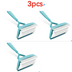 Lazy person retractable fiber cleaning rod cleaning brush door frame baseboard mop. - Minihomy