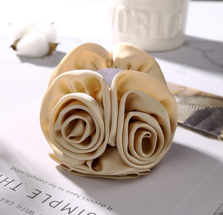 Rose flower hairpin