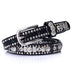 Women's Studded Rhinestone Stud Belt - Minihomy