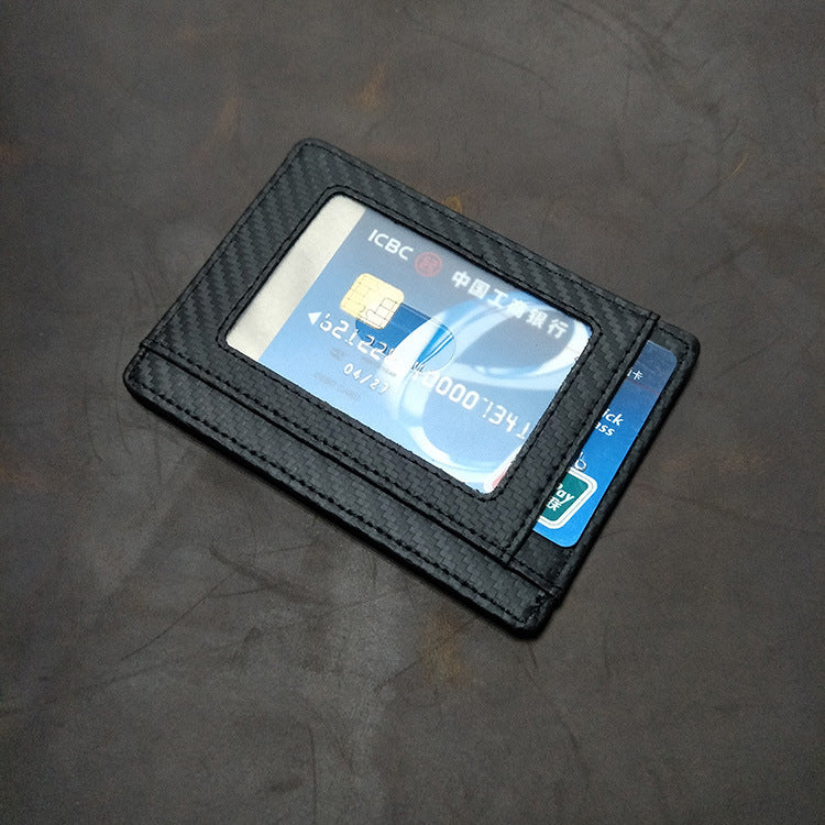 EXINOZ Leather Minimalist Wallet  RFID Blocking - Minihomy