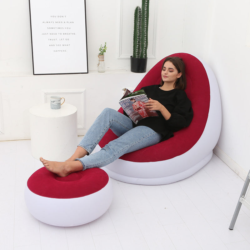 Lazy Bean Bag with Inflatable Folding Sofa - Minihomy