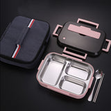 Japanese-Style Lunch Box with Phone Holder - Minihomy