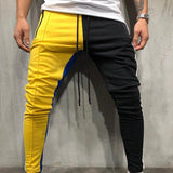 Color Mix Jogger Sweatpants - Minihomy