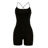 Backless slim bodysuit for women - Minihomy