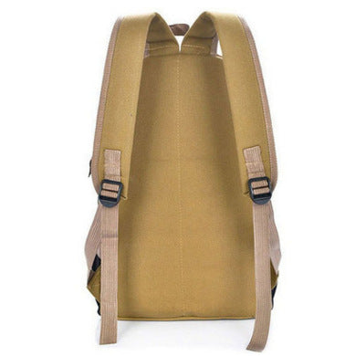 Men's Leisure Canvas Bag retro fashion school computer backpack - Minihomy