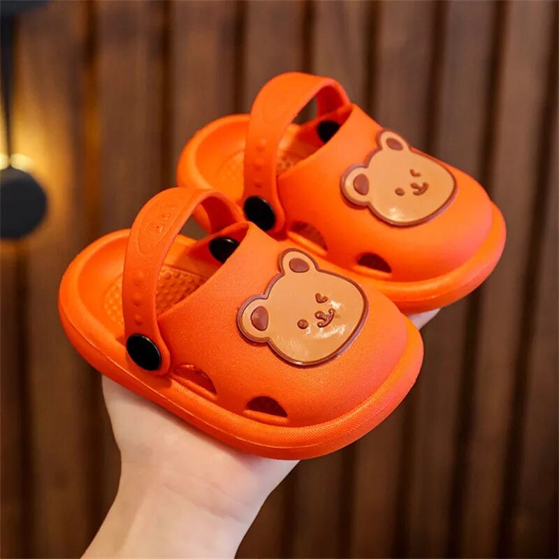 Cartoon Bear Walking Shoes Breathable Sandals - Minihomy