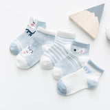 Cotton Newborn Breathe Socks Kids - Minihomy