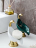 Soap Rack Creative Swan Household Non-playing Ceramic Rack