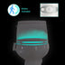 8 color toilet lamp hanging human toilet cover light induction of creative gifts - Minihomy