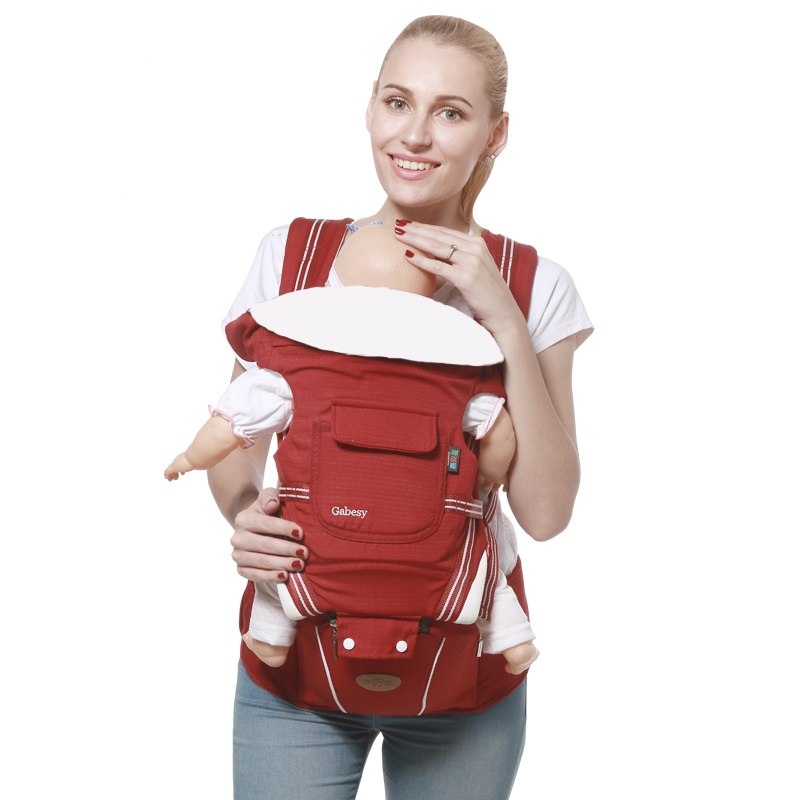 Ergonomic Carrier Backpack Hip seat for newborn - Minihomy