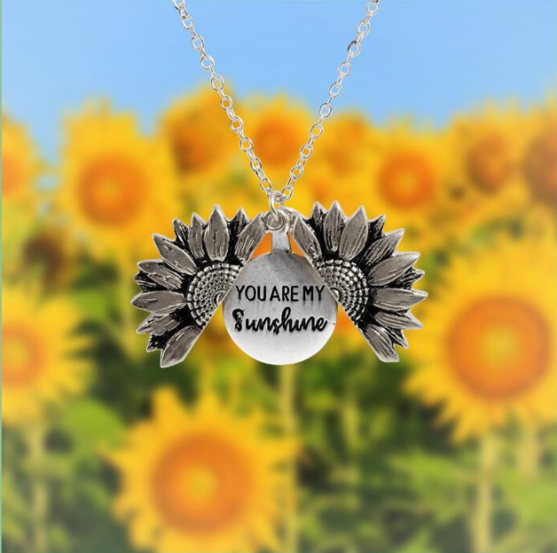 Double-sided Alloy Flower Short Clavicle - Minihomy