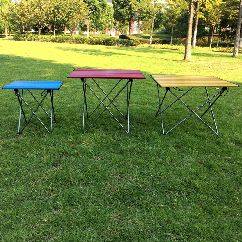 Outdoor mountaineering super alloy folding table - Minihomy