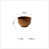 Wooden Bowl Japanese Style Wood Rice Soup Bowl Salad Bowl Food Container Large Small Bowl for Kids Tableware Wooden Utensils