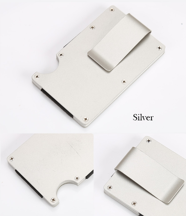 Card holder, Money Clip, Business Card Hloder, Business Gift, Security & Antimagnetic - Minihomy