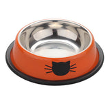 Stainless steel pet bowl