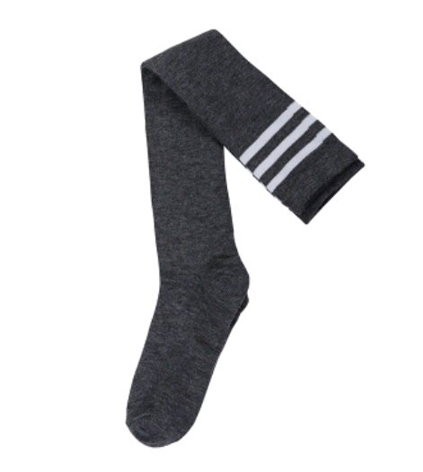 Ladies' Socks Spring and Autumn Stripes Three Bars College Wind Socks - Minihomy