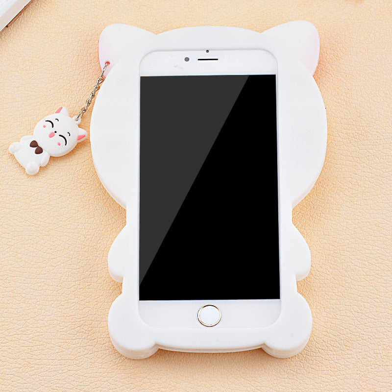 Lucky Cat Soft Silicone Phone Case Cover - Minihomy