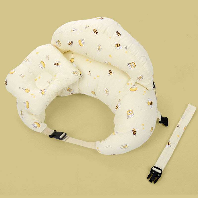 Adjustable Nursing Pillow Multifunction Baby Maternity Breastfeeding Cushion Infant Newborn Feeding Layered Washable - Minihomy