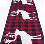 Christmas Elk Snowman Table Runner Merry Christmas Decorations - Minihomy