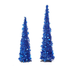 Artificial Tinsel Pop Up Christmas Tree with Stand Gorgeous Collapsible Artificial Christmas Tree for Christmas Decorations - Minihomy