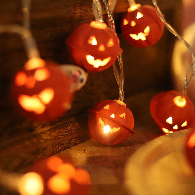 Led Halloween Lights String Ghost Festival Pumpkin Decorative - Minihomy