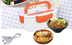 Electric lunch box food grade plastic 110v 220v plug in lunch box household appliances gift - Minihomy